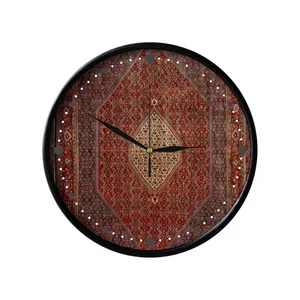 ساعت دیواری مدوپد طرح قالی بیجار مدل C-bijar11