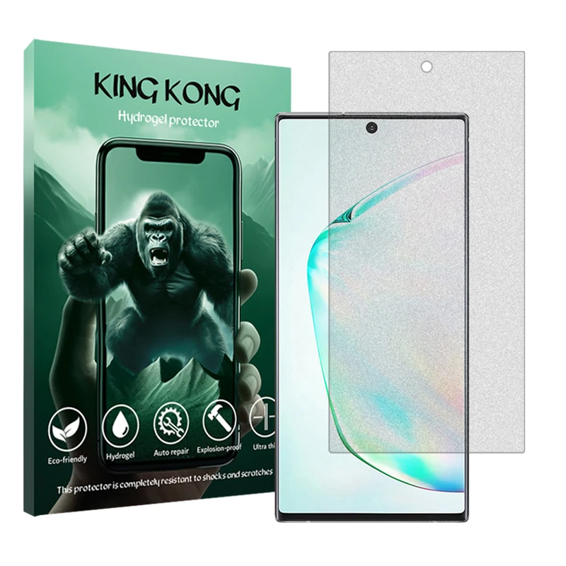 محافظ صفحه نمایش مات کینگ کونگ مدل Tough مناسب برای گوشی موبایل سامسونگ Galaxy Note 10 Plus 5G