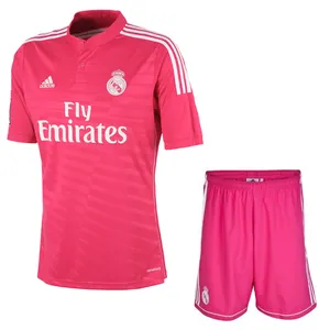 ست تی‌شرت آستین بلند و شلوارک ورزشی مردانه مدل رئال مادرید کد Away 2015