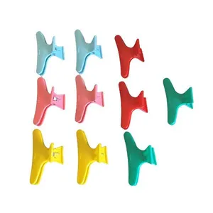 کلیپس مو زنانه مدل رنگین کمان مجموعه 10 عددی