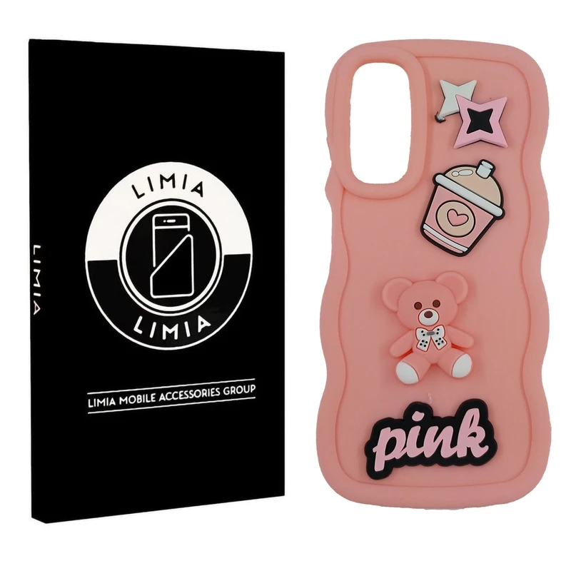 کاور لیمیا مدل عروسکی برجسته مناسب برای گوشی موبایل سامسونگ Galaxy A25