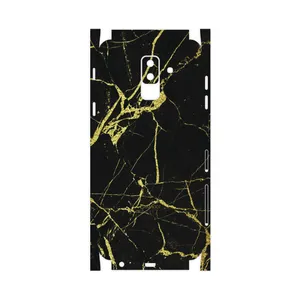 MAHOOT  Graphite-Gold-Marble-FullSkin Cover Sticker for Samsung Galaxy A6 Plus