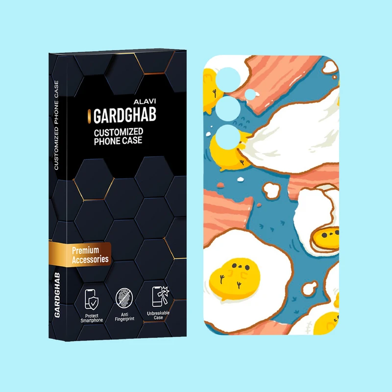 کاور گارد قاب علوی مدل کیوت مناسب برای گوشی موبایل سامسونگ Galaxy A55