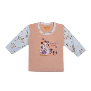 نقد و بررسی تی شرت آستین بلند نوزادی مدل 988585PI توسط خریداران