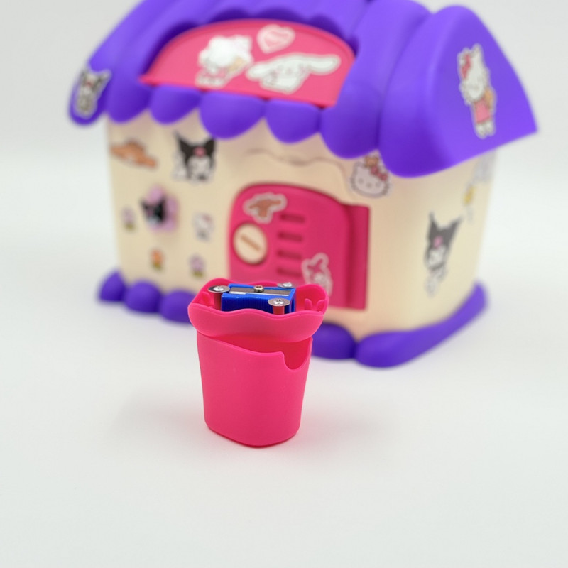 قلک مدل کلبه کرومی کلید و تراش دار