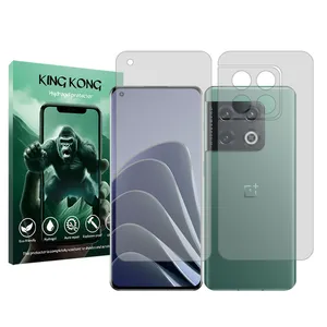 King Kong Tough model transparent screen protector suitable for OnePlus 10 Pro mobile phone along with the back protector