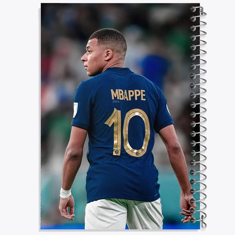 دفتر شطرنجی 50 برگ خندالو طرح امباپه کد 27600