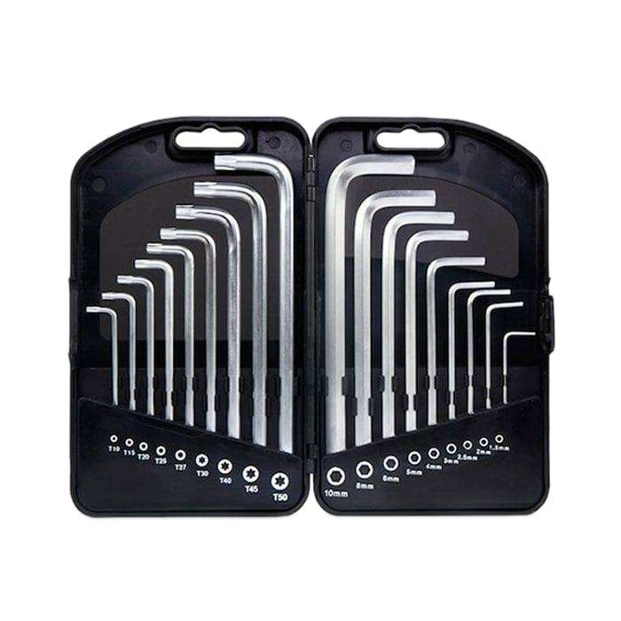 مجموعه 18 عددی آچار آلن و ستاره‌ای رونیکس مدل RON-2052