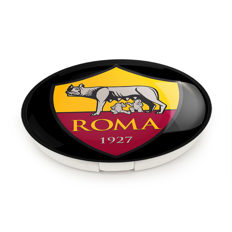 آینه جیبی خندالو طرح باشگاه آ اس رم A.S.Roma مدل تاشو کد 1990 آینه جیبی خندالو طرح باشگاه آ اس رم A.S.Roma مدل تاشو کد 1990