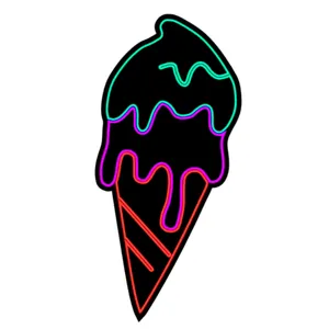 چراغ تزئینی مدل نئون بستنی کد B121