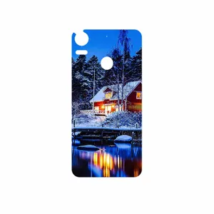 MAHOOT Winter Season Cover Sticker for HTC Desire 10 Pro