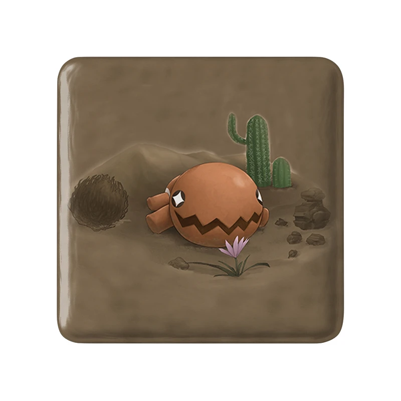 مگنت خندالو طرح بازی پوکمون (pokemon) مدل مربعی کد 32742