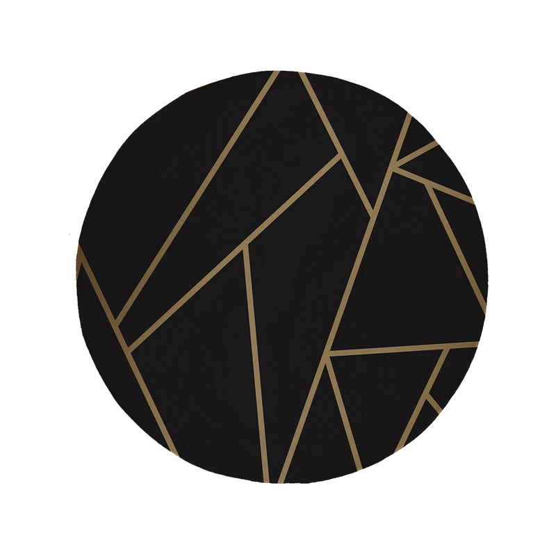 پادری طرح مدرن مدل دایره کد 8526 سایز 90 × 90 سانتی‌متر