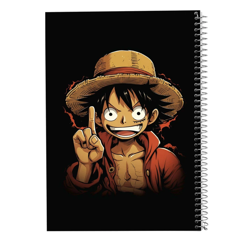 دفتر شطرنجی 50 برگ مدوپد مدل وان پیس One Piece کد DF11554