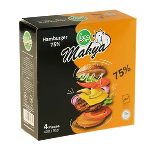 همبرگر 75% مهیا پروتئین مقدار 400 گرم