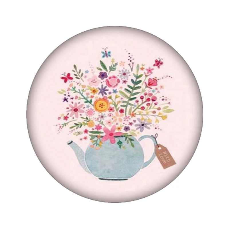 استیکر لپ تاپ طرح گل کد 4006