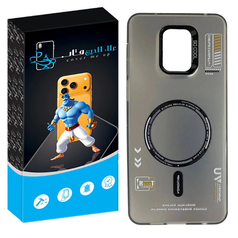 کاور علاالدین قاب مدل SO COOL طرح UV مناسب برای گوشی موبایل شیائومی Redmi Note 9s / Note 9 Pro