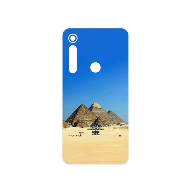 برچسب پوششی ماهوت مدل Pyramids of Egypt مناسب برای گوشی موبایل موتورولا One Macro