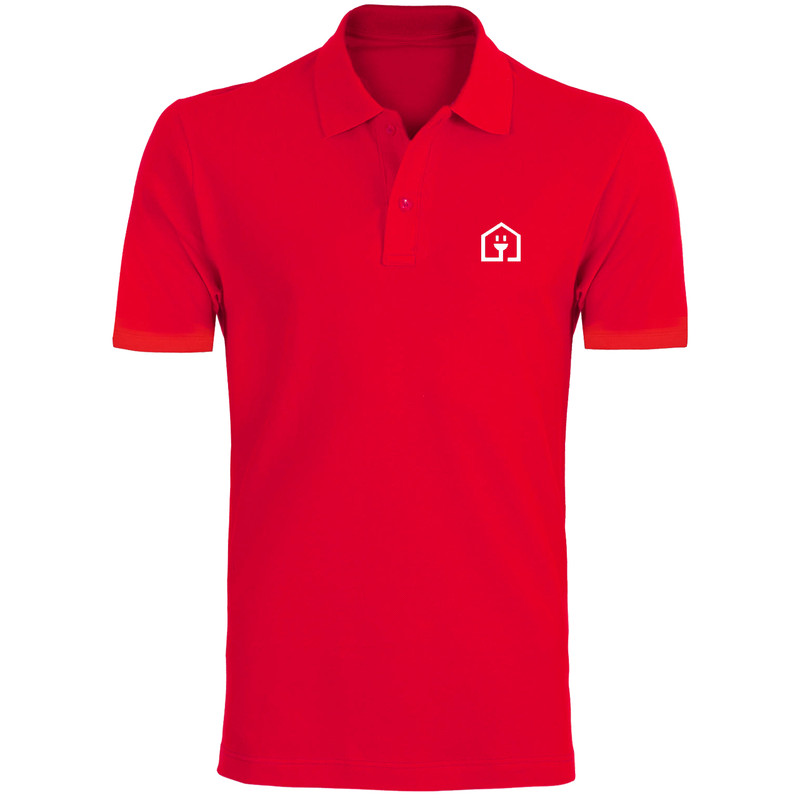 پولوشرت آستین کوتاه مردانه مدل X46 رنگ قرمز