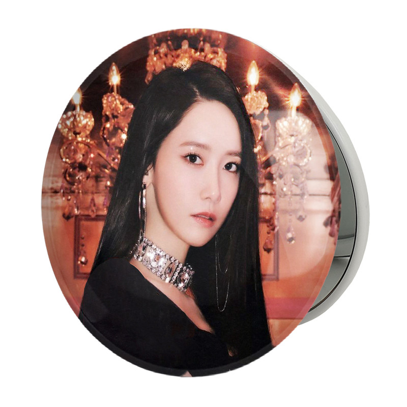 آینه جیبی خندالو طرح یونا گروه گرلز جنریشن Girls Generation مدل تاشو کد 21665 