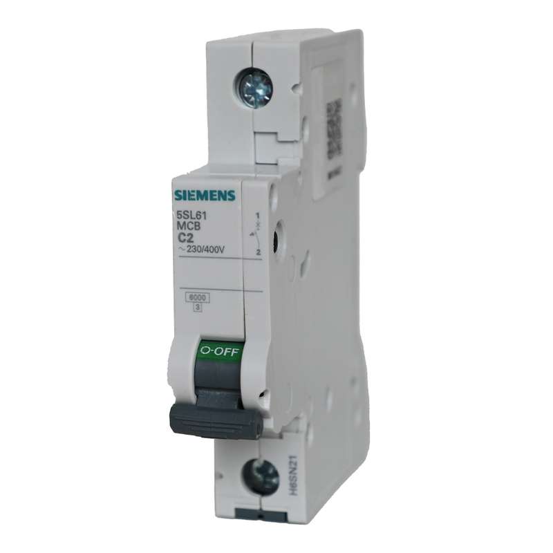 فیوز مینیاتوری تک پل 2 آمپر زیمنس مدل 5SL6102-7MB فیوز مینیاتوری تک پل 2 آمپر زیمنس مدل 5SL6102-7MB