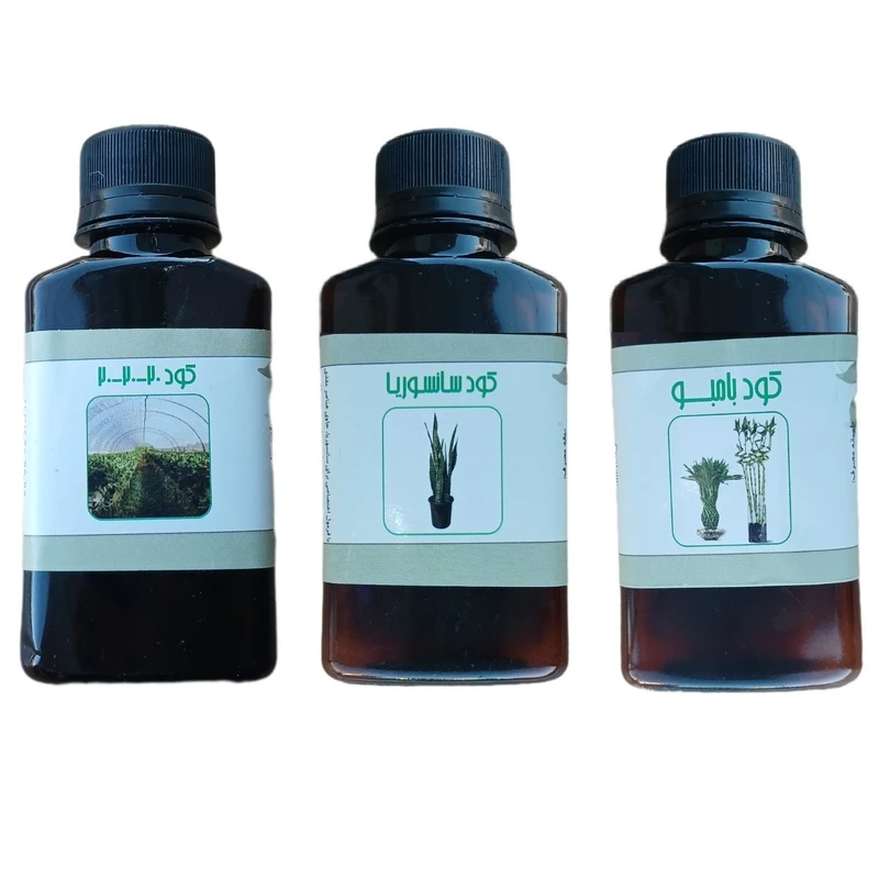 کود مایع کامل سه بیست و بامبو و سانسوریا مدل life drop حجم 110 میلی لیتر بسته 3 عددی