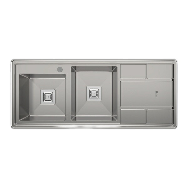 سینک ظرفشویی استیل بیمکث مدل 740 توکار