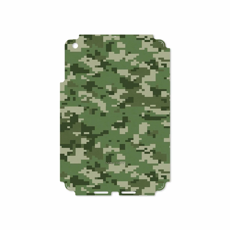 برچسب پوششی ماهوت مدل Army-Green-Pixel مناسب برای تبلت اپل iPad mini 2012 A1432