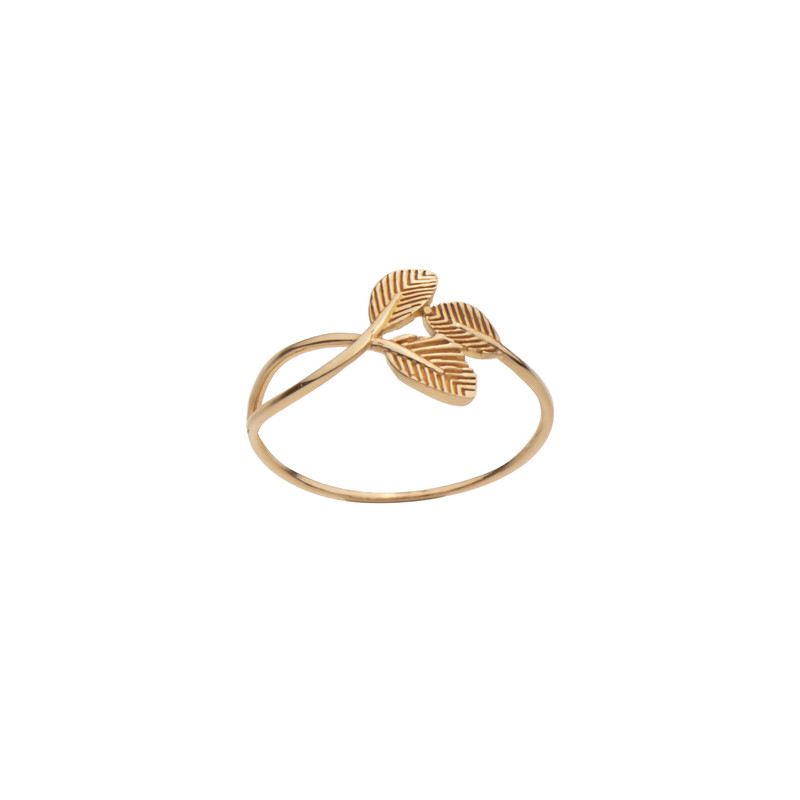 انگشتر طلا 18 عیار زنانه گلدم مدل R-3070015