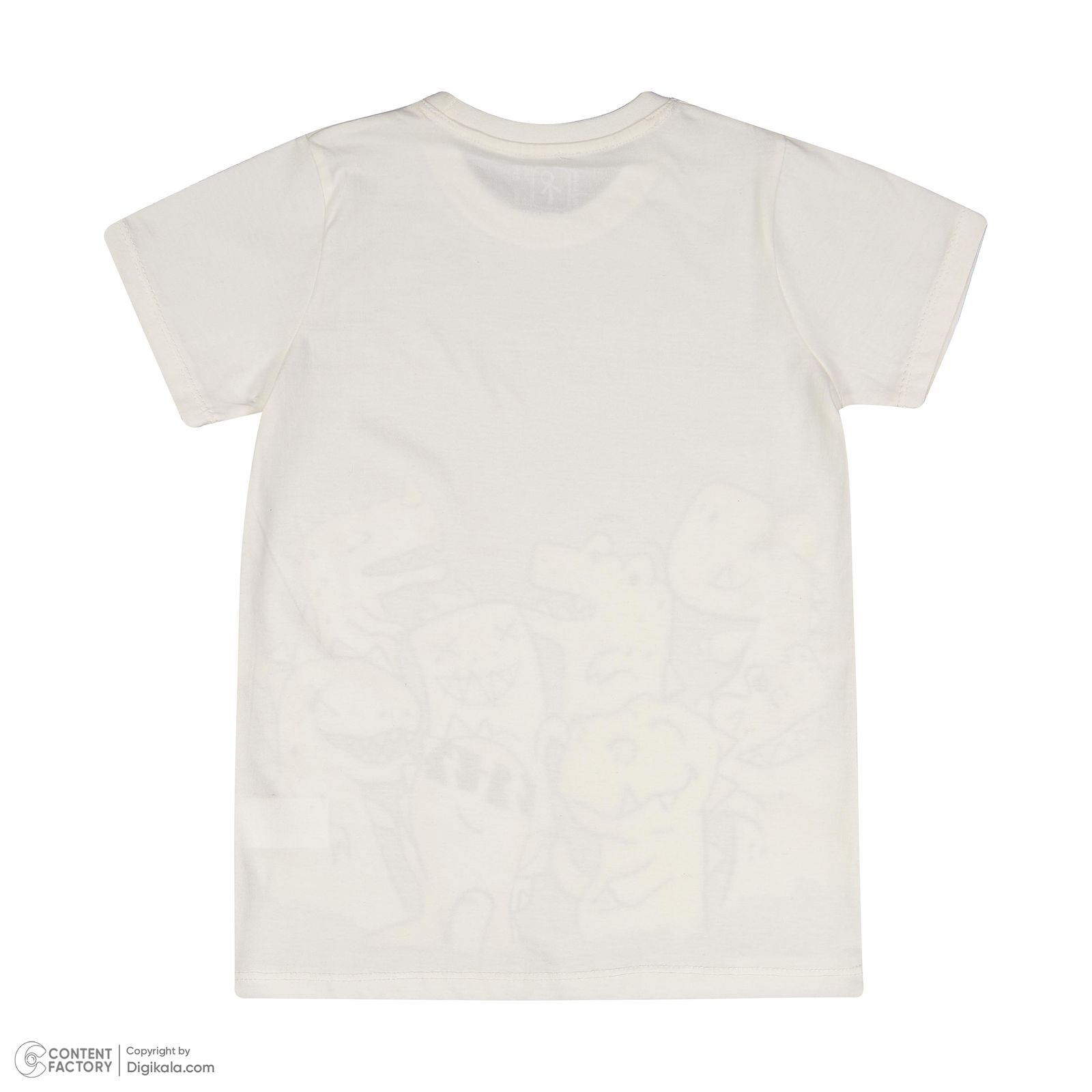تی شرت آستین کوتاه پسرانه سون پون مدل 13911086 رنگ سفید -  - 3