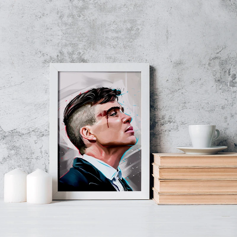 تابلو یاسین دکوراتیو مدل سریال پیکی بلایندرز کد F199