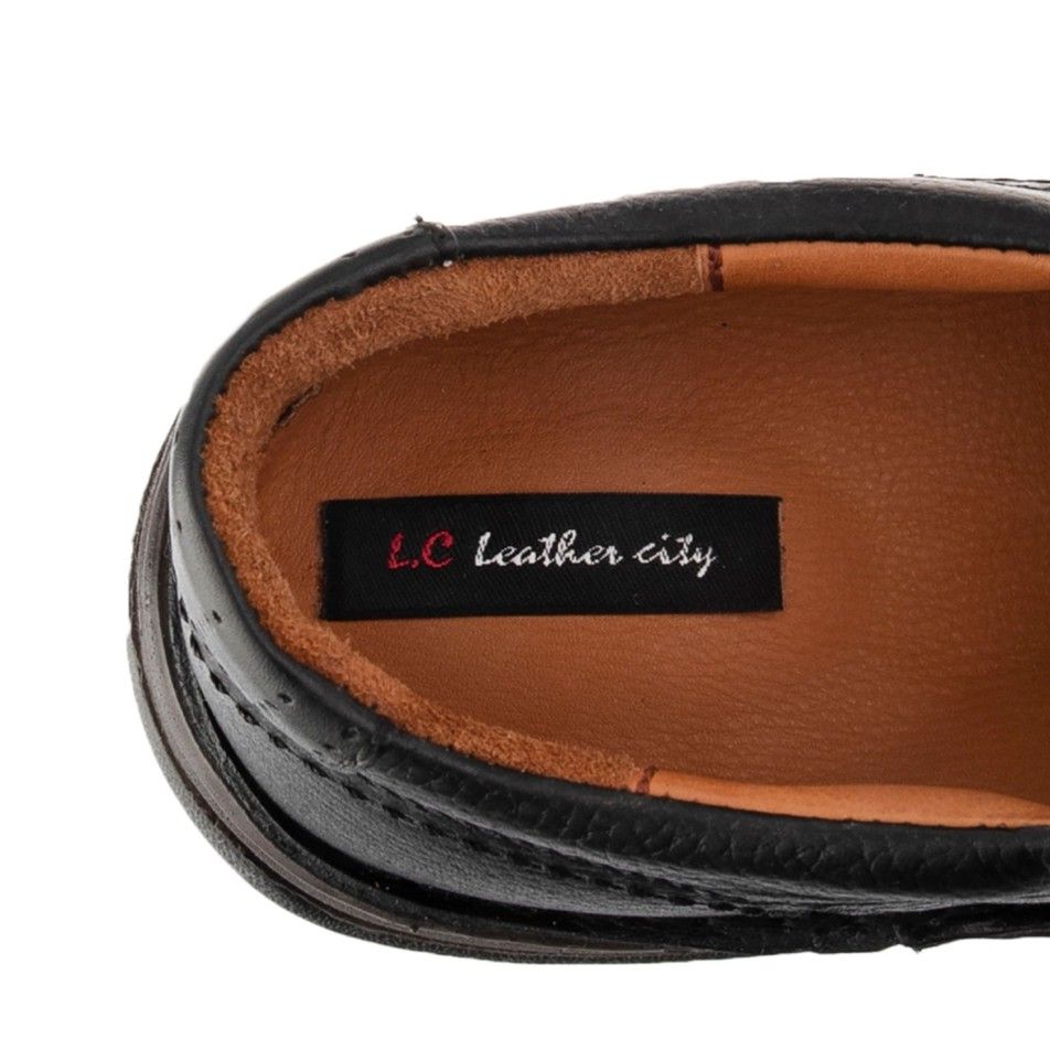 کفش روزمره مردانه شهر چرم مدل چرم طبیعی کد pa-50061 - - 6