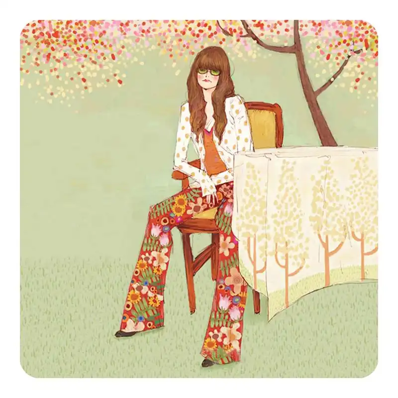 مگنت طرح دختر مدل mg10523