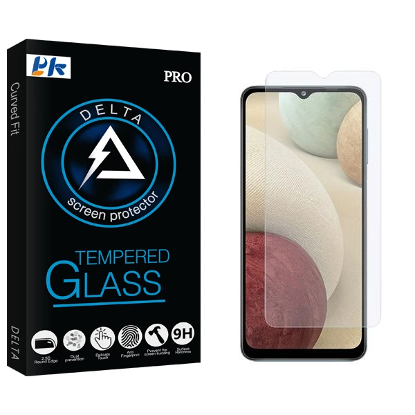 محافظ صفحه نمایش پی کی مدل Delta مناسب برای گوشی موبایل سامسونگ Galaxy A12