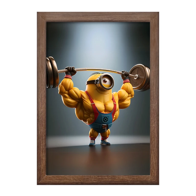 تابلو خندالو طرح مینیون ها (Minions) کد F4397