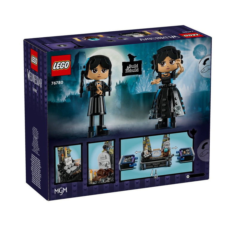 لگو 702 تکه سری ونزدی مدل Wednesday Addams Figure کد 76780