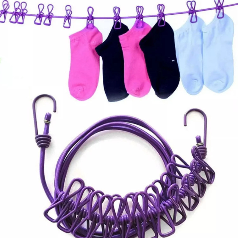 بند رخت مدل گیره دار کشی