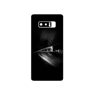 MAHOOT Black Portrait Cover Sticker for Samsung Galaxy Note 8