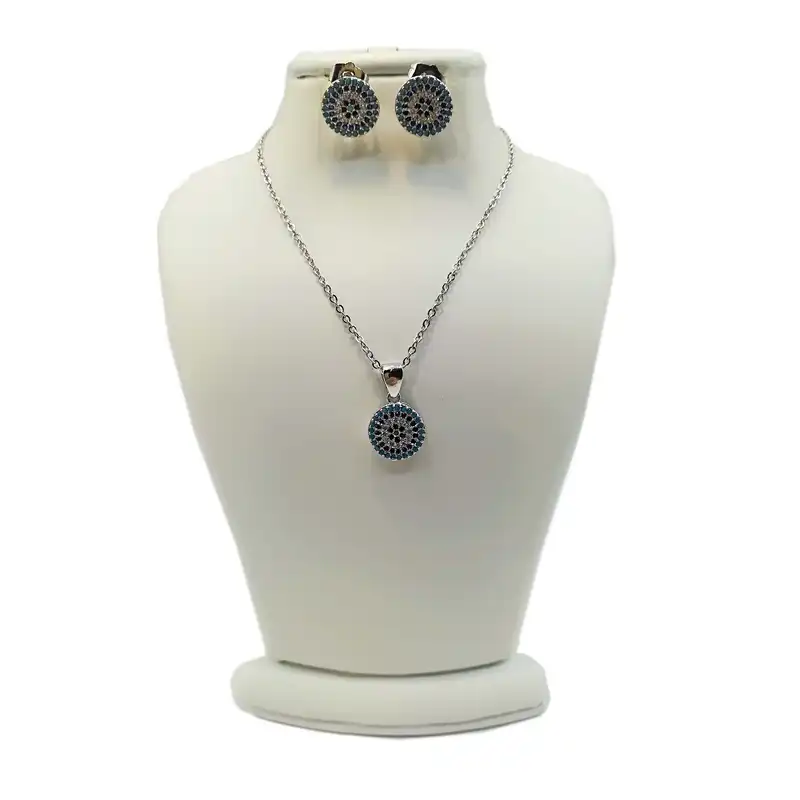 نیم ست زنانه مدل چشم نظر