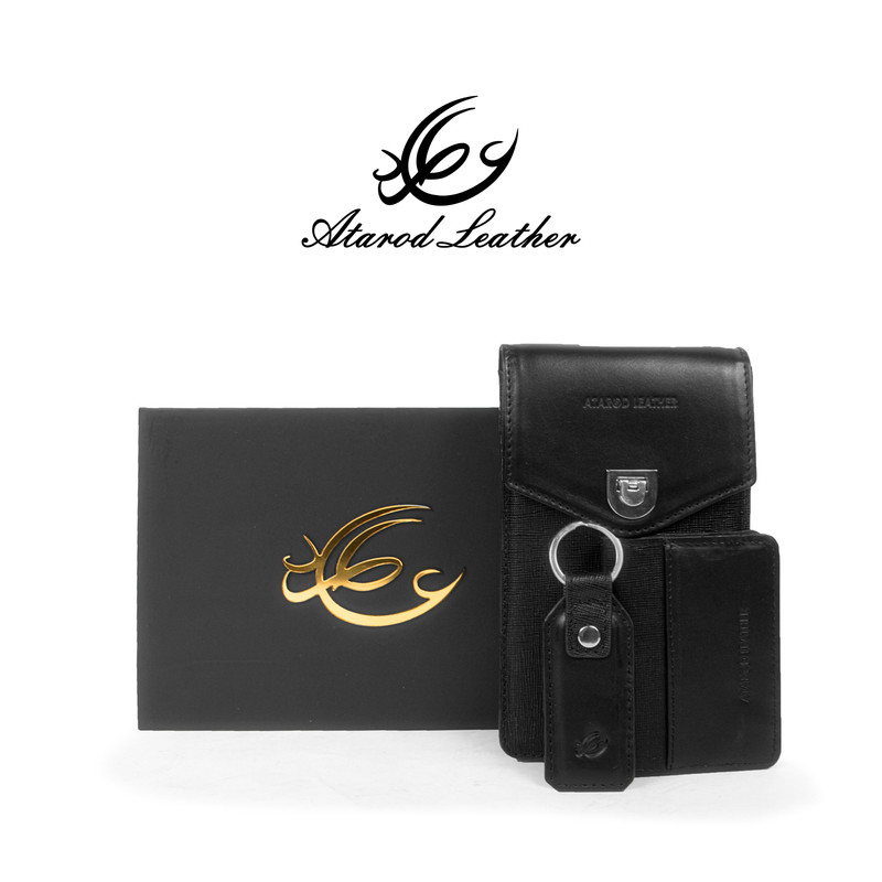 ست هدیه زنانه چرم عطارد مدل چرم طبیعی کد A73