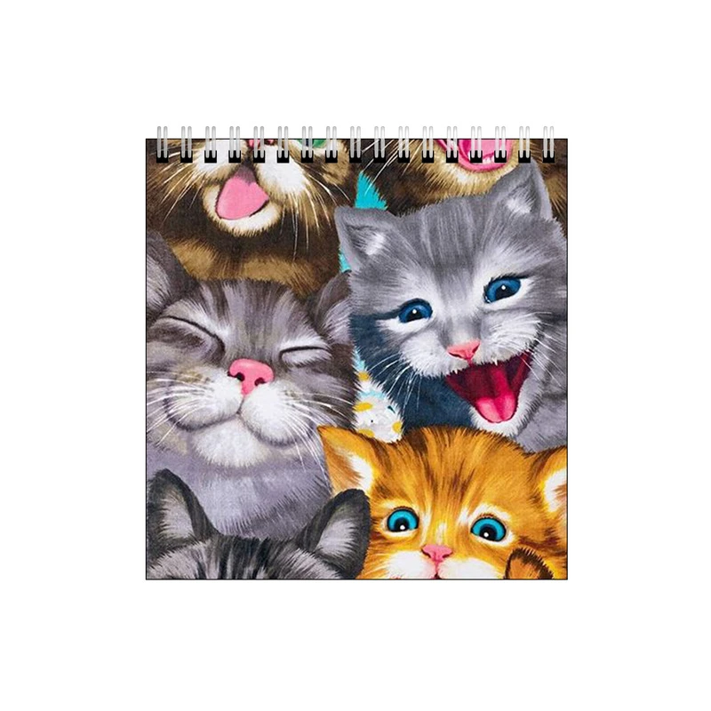 دفتر طراحی طرح گربه های خوشحال کد 4449373