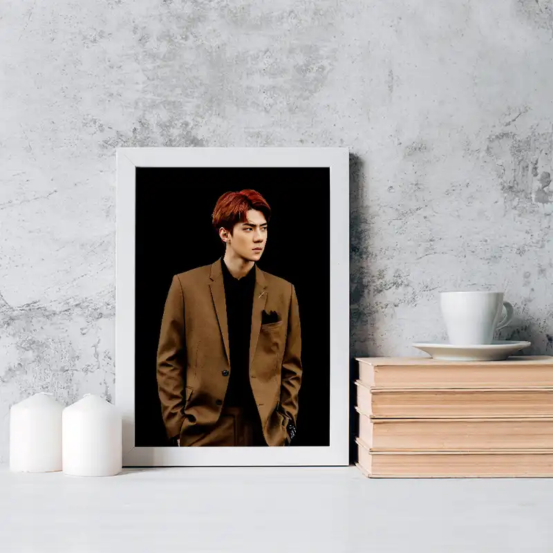 تابلو خندالو مدل سهون گروه اکسو EXO کد 16775