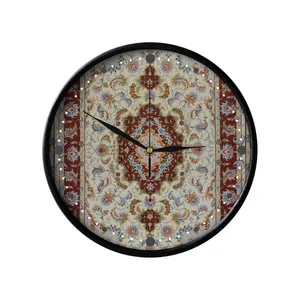 ساعت دیواری مدوپد طرح فرش تبریز مدل C-Tabriz40