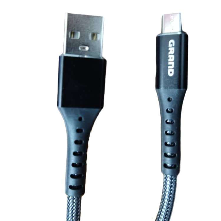 کابل تبدیل USB به MicroUSB گرند مدل GK-11 طول 0.2 متر