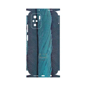 MAHOOT Turquoise feathers-FullSkin Cover Sticker for Xiaomi Poco M5s
