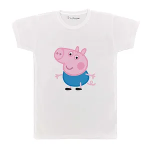 تی شرت بچگانه پرمانه طرح پپا پیگ کد pmt.4748