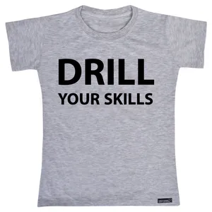 تی شرت آستین کوتاه پسرانه 27 مدل Drill Your Skills کد MH967