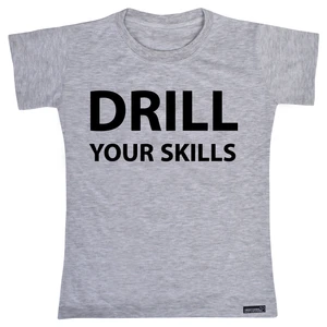 تی شرت آستین کوتاه پسرانه 27 مدل Drill Your Skills کد MH967