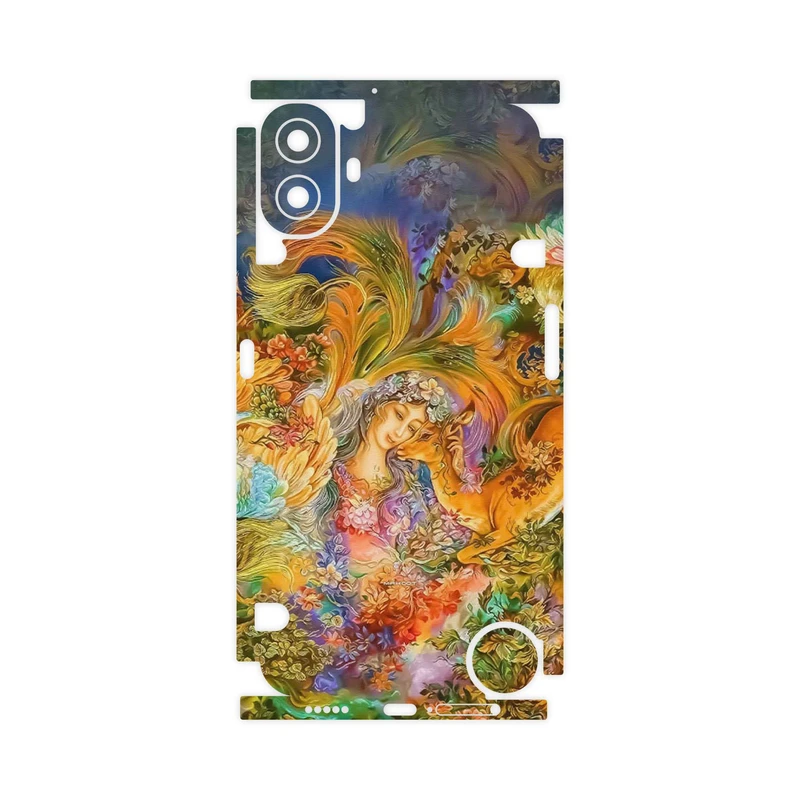برچسب پوششی ماهوت مدل Persian miniature 3-FullSkin مناسب برای گوشی موبایل ناتینگ CMF Phone 1