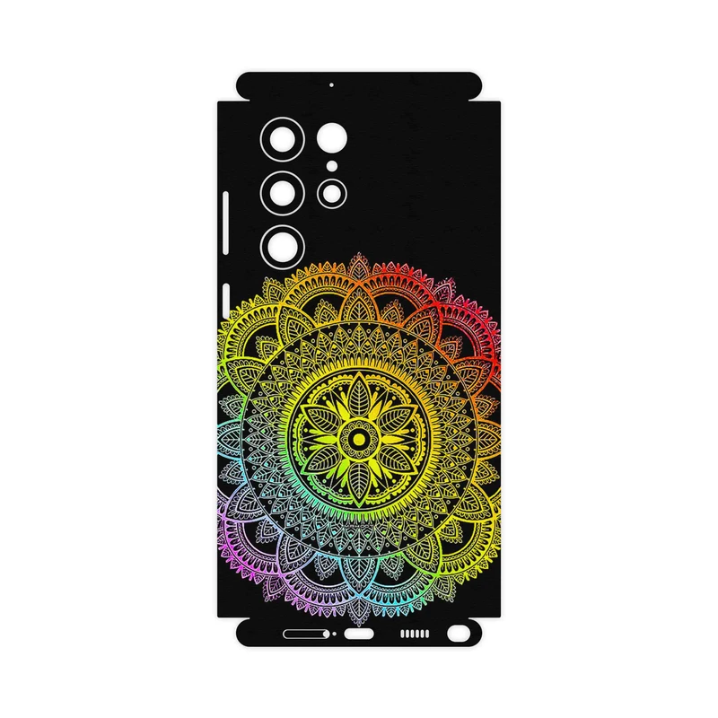 برچسب پوششی ماهوت مدل Mandala Design 4-FullSkin مناسب برای گوشی موبایل سامسونگ Galaxy S22 Ultra 5G